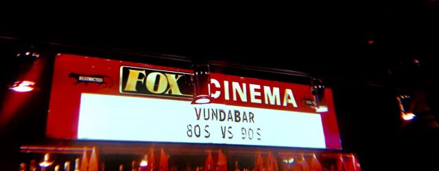 Vundabar playing at the Fox Cinema